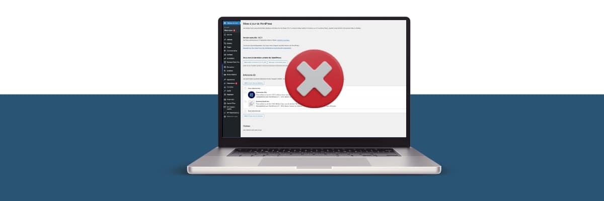 Block maj wordpress