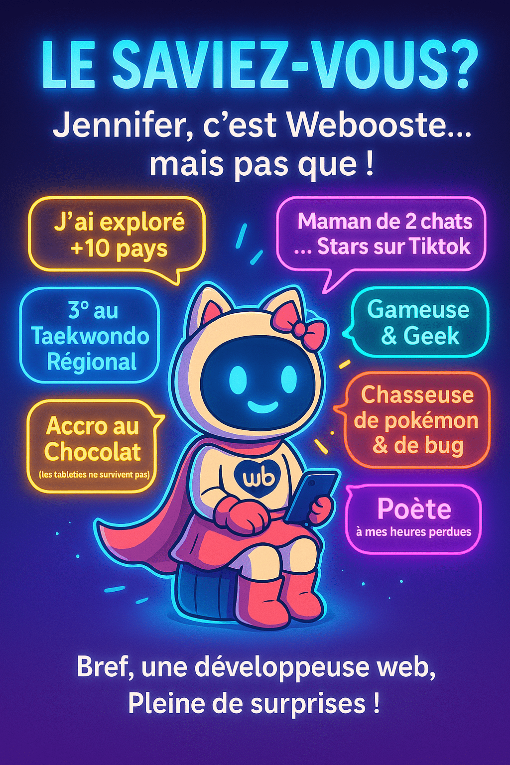 saviez-vous passion hobbies jennfier de webooste
