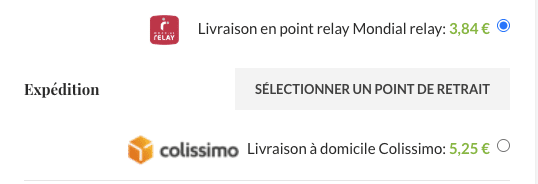 traduction bouton packlink validation commande woocommerce