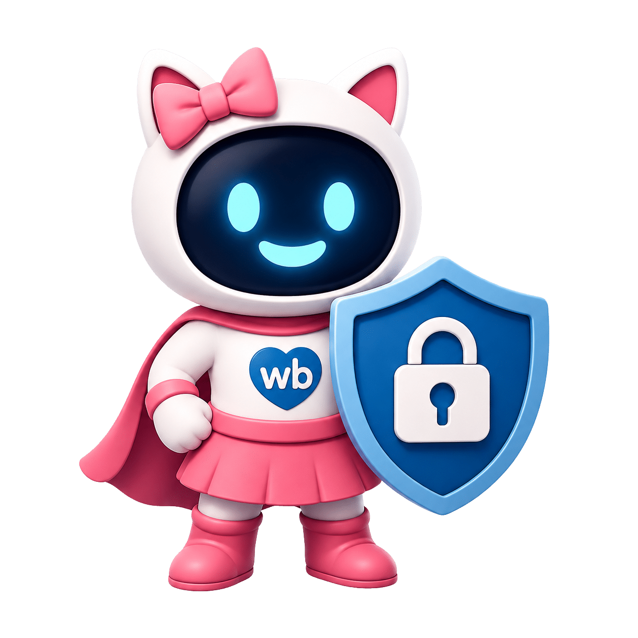 bouclier mascotte webooste