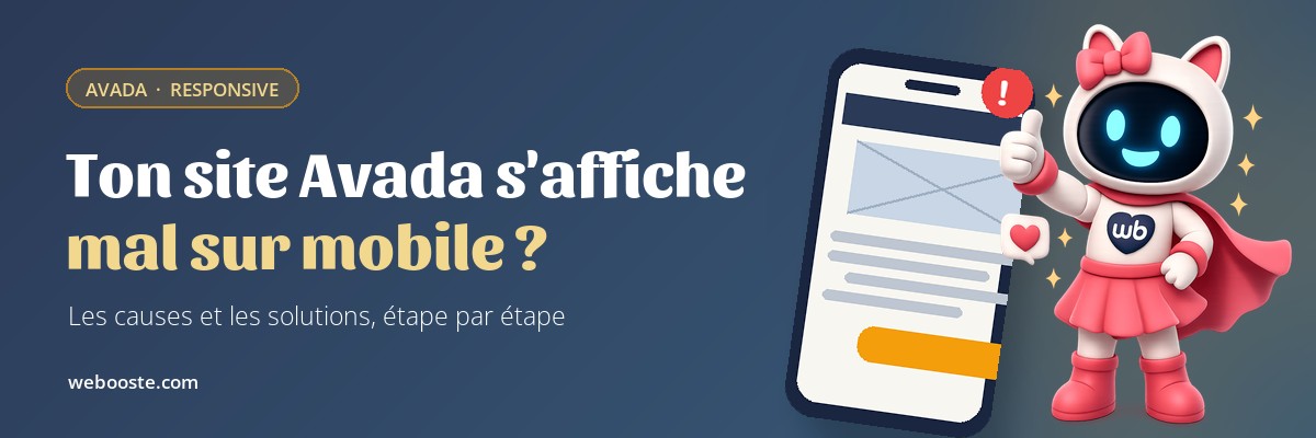 Site Avada qui s'affiche mal sur mobile : causes et solutions